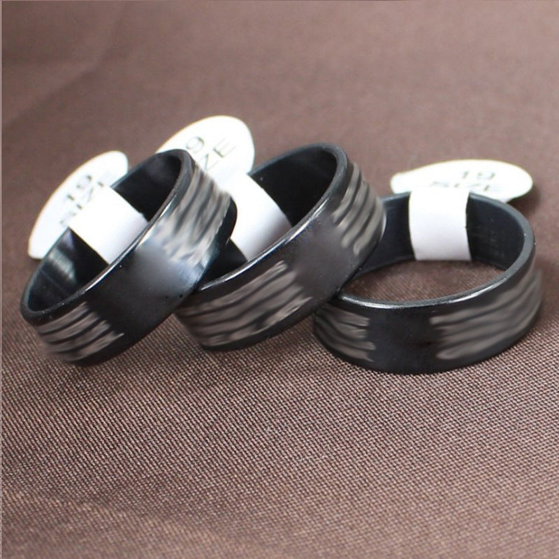 Venta al por mayor Anillos De Diamantes De Color De Acero Inoxidable